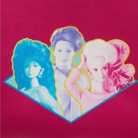 BARBIE NWT TOTALLY HAIR LOUNGEFLY BACKPACK - Picture 5 of 6